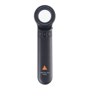 Heine Delta 30 Pro Dermatoscope With Contact Plate, Scale, E4 USBC Cable and Case (UK 3 Pin Plug)