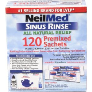 Neilmed Sinus Rinse 120 X Refill Sachets Only No bottle included