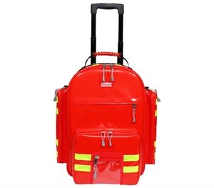 Logic 2 Trolley Ruscksack PVC Coated with 6 Coloured Pouches