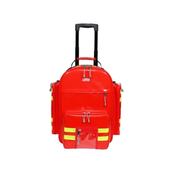 Logic 2 Trolley Ruscksack PVC Coated with 6 Coloured Pouches