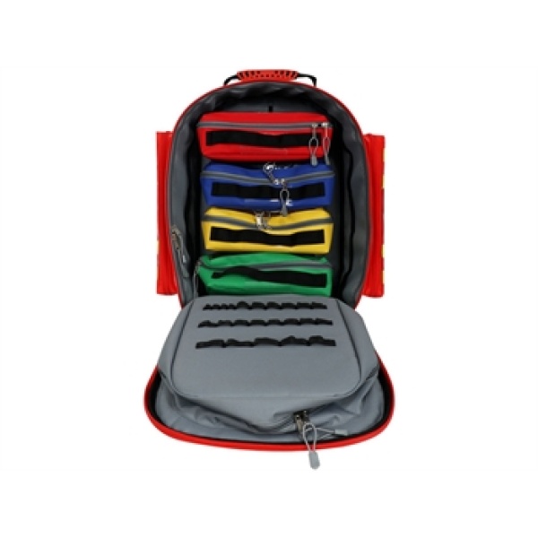 Logic 2 Trolley Ruscksack PVC Coated with 6 Coloured Pouches - Image 2