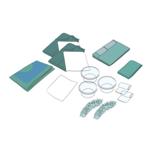 Dentistry Surgical Procedure Pack (3) - Sterile