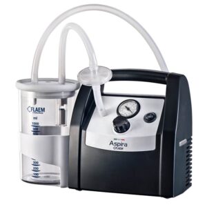 Aspira Aspirator, Midi Single Pump with Reusable Autoclavable Bottle