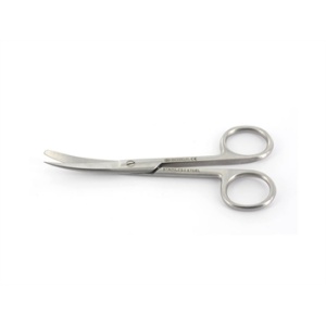 Scissors Curved Blunt/Sharp Reusable 11.5cm (1)