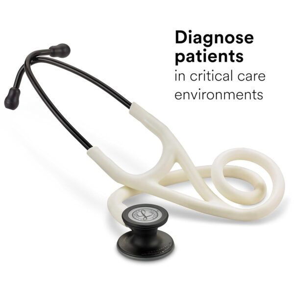 Littmann Cardiology IV Stethoscope *Satin Finish Tubing* - Alabaster - Image 2
