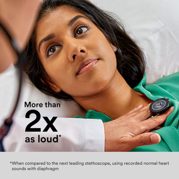 Littmann Cardiology IV Stethoscope *Satin Finish Tubing* - Midnight Blue - Image 2