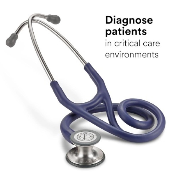 Littmann Cardiology IV Stethoscope *Satin Finish Tubing* - Midnight Blue - Image 7