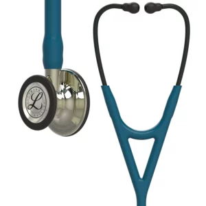 Littmann Cardiology IV Stethoscope - Carribean Blue With Champagne Chestpiece 6190