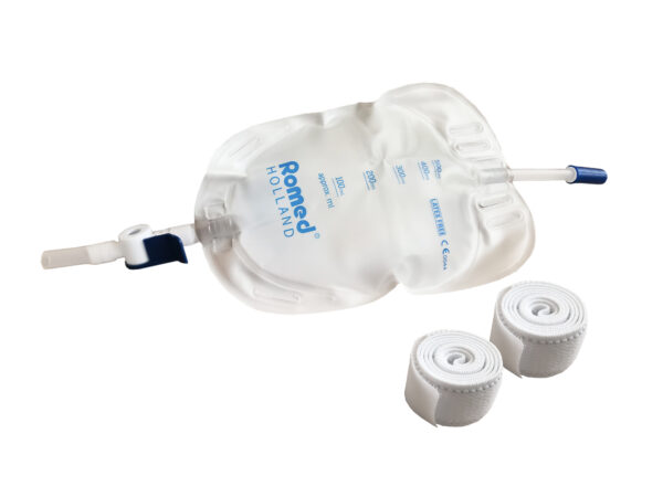 Urine Leg Bag Soft, 500ml, Sterile (10)