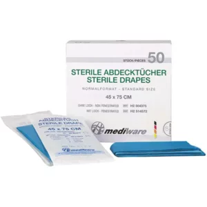 Sterile Drapes (50) With Aperture 45 x 75cm