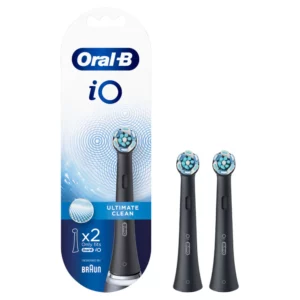Oral-B iO Ultimate Clean Black 2ct Refill Heads