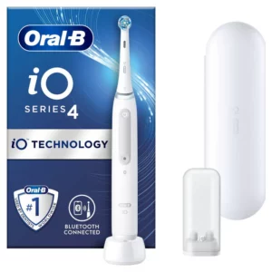 Oral-B iO4 White (+Travel Case + Refill Holder)