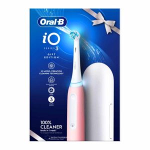 Oral-B iO3 Blush Pink Electric Toothbrush  (+Travel Case)