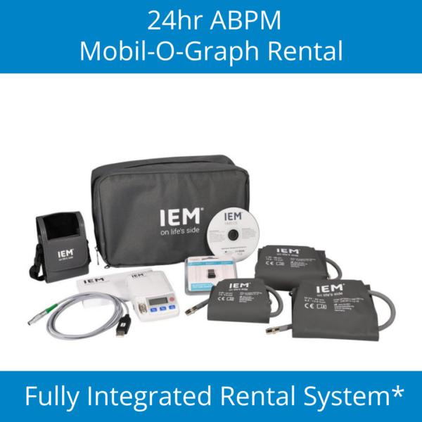 24hr Ambulatory Blood Pressure Monitor - Mobil-O-Graph - Quarterly Rental