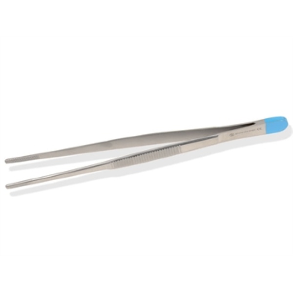 Sterile Dressing Tissue Forceps Straight - 16cm (25)