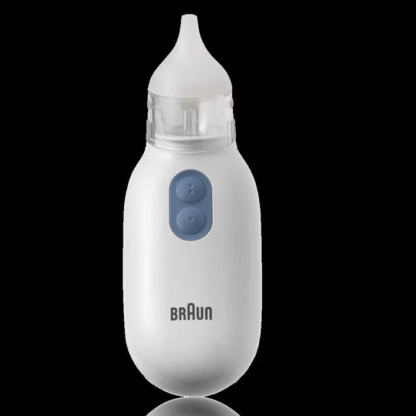 Braun Nasal Aspirator - Fast and Gentle, Easy Use for All Ages - White - Image 3