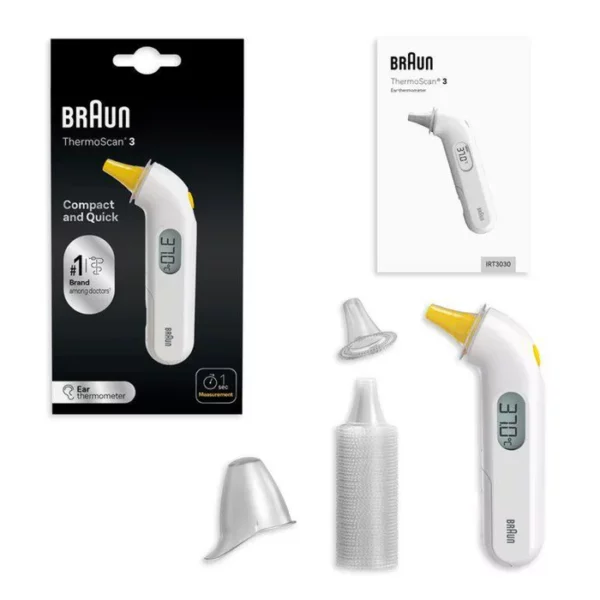 Braun IRT3030 ThermoScan 3 Infrared Ear Thermometer - Image 7