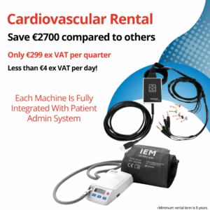 Cardiovascular Quarterly Rental – ECG & ABPM – Each Machine Is Fully Integrated With Patient Admin System