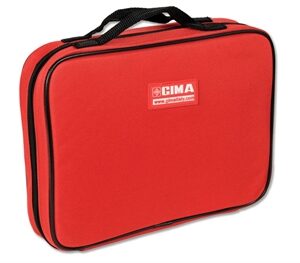 Maxi Vials Bag- Nylon Red