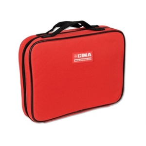Maxi Vials Bag- Nylon Red