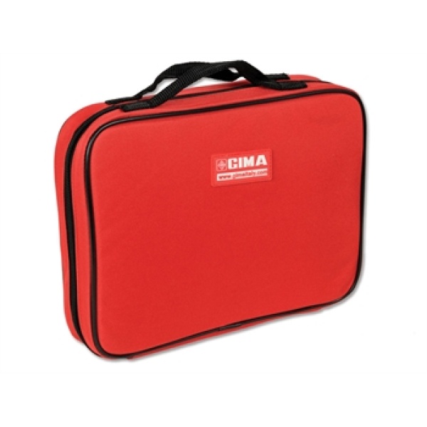 Maxi Vials Bag- Nylon Red