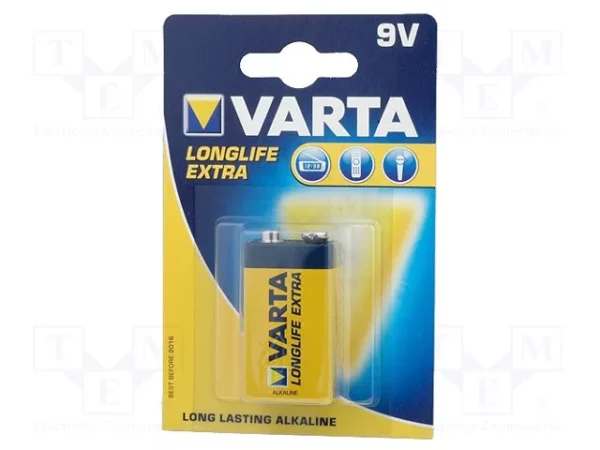 Varta Longlife Battery 4922 9V BL1 (1)