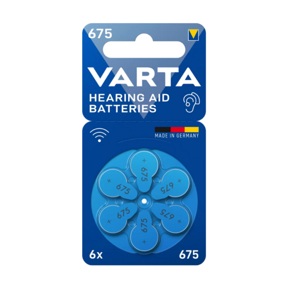 Varta Hearing Aid Battery Aid 675 (6)