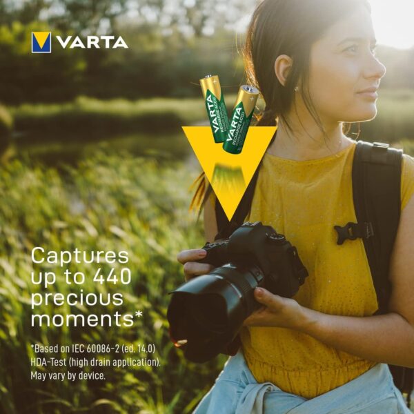 Varta 5719 rechargable AA Battery 2600mAh (4) - Image 4