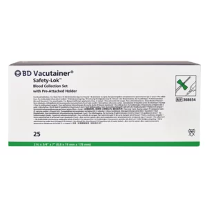 BD Vacutainer Safety Lok (23G) x 7" x 25