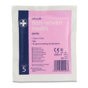 Gauze Swabs Non Wov Sterile 7.5cm X 7.5cm X 5