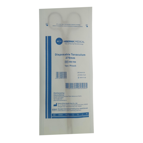 Single Use Tenaculum (5) Singly Packed (260mm) Disposable Plastic. - Image 2