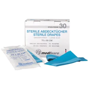 Sterile Drapes 75 x 90cm Without Aperture Pack of 30