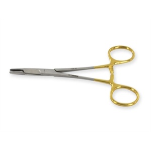 Gold Olsen Hegar Needle Holder 14cm (1)