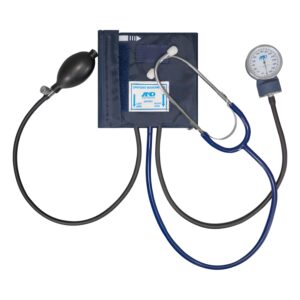 UA-100 Manual Sphygmomanometer with Attached Stethoscope. A&D Medical