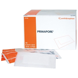 Primapore 7.5cm x 5cm per 50