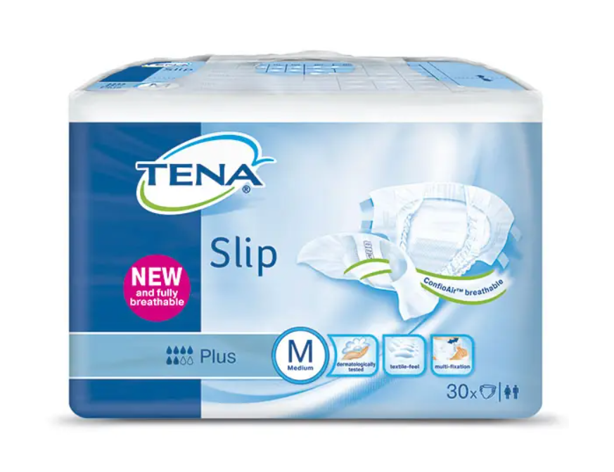 Tena Slip Plus Medium Pack Of 30
