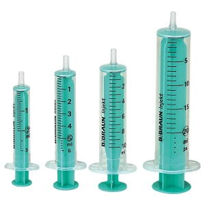 Injekt Luer Solo (2 piece disposable syringe with luer attachment) 2ml/3ml (100) BBraun