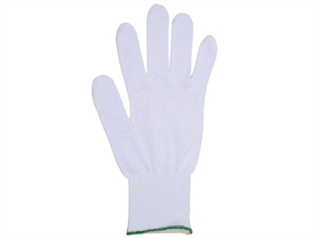 Gloves Cotton Size 7.5 - White. Box of 10