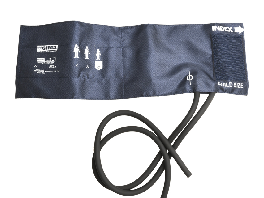 Pead Cuff + 2 Tubes Bladder 33x11 Nylon Blue Gima Use With Dallas Wall Mounted 32749