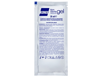Ultrasound Gel - Sachet 20 ml - Transparent (200)