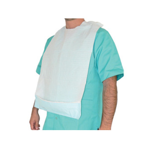 Patient Bib With Pocket (White) 37*67cm 1X600 (6X100)