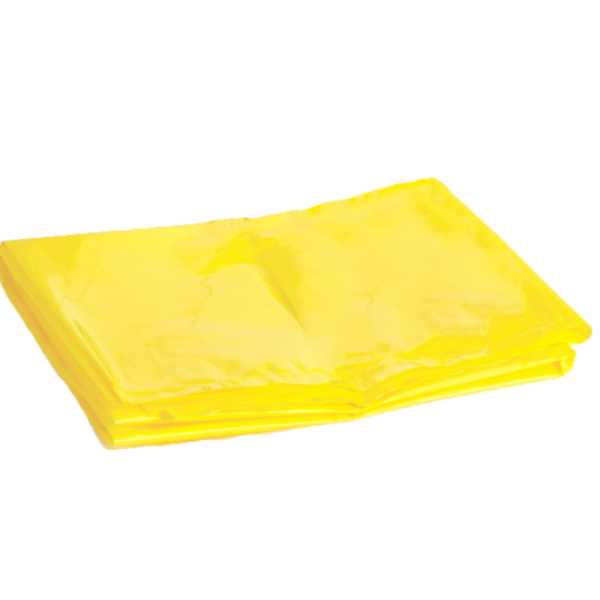 Yellow Clinical Waste Disposable Bags x 200 27x46cm