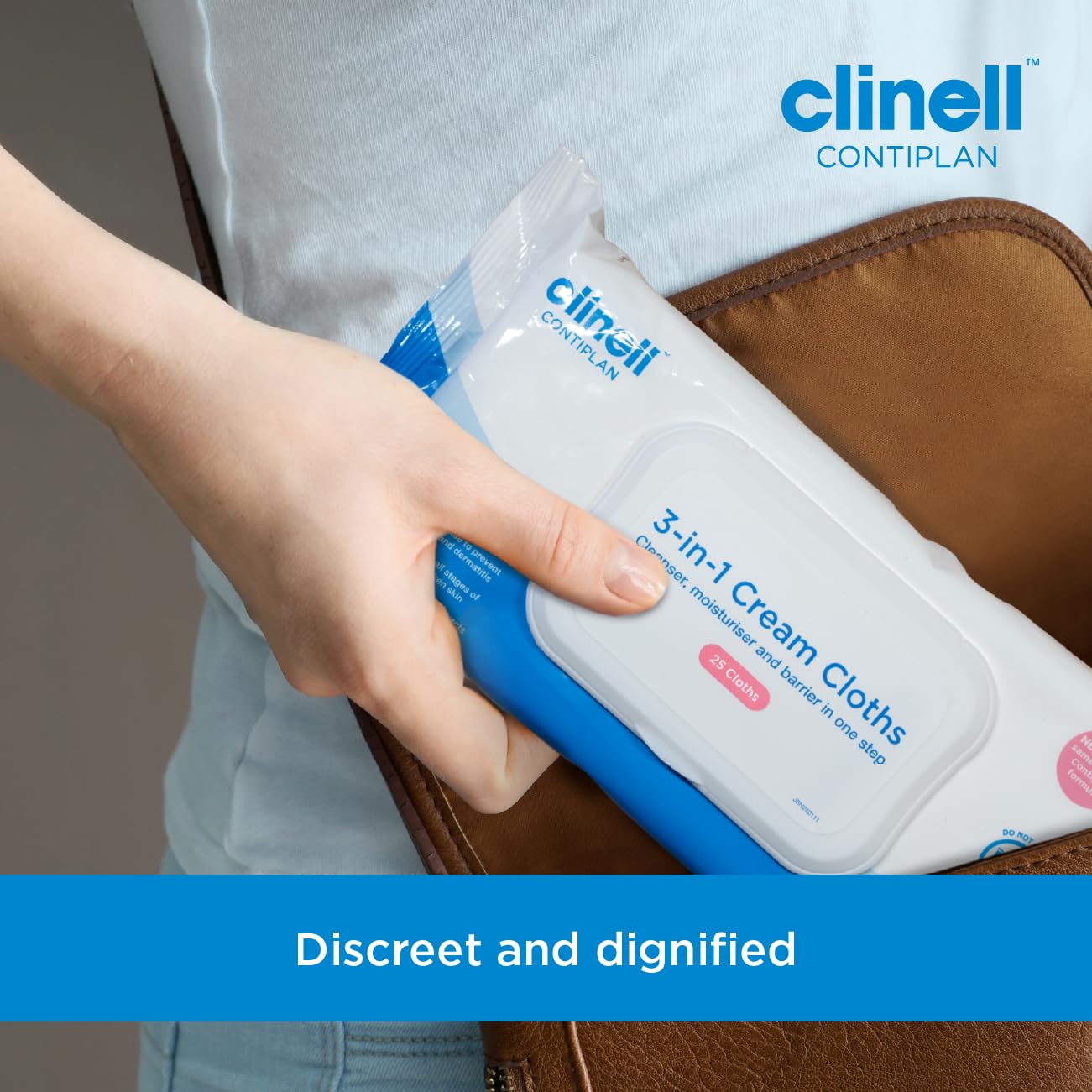 Clinell Contiplan, 3-in-1 (x25) Wipes - Image 3