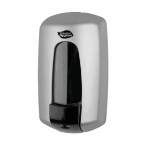 Refillable Soap Dispenser – Silver 1 Litre