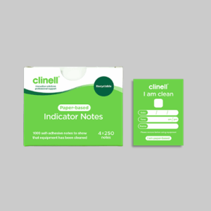 Clinell Clean Indicator Notes Green (4 x 250)