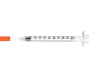 Insulin Syringes No-Dead Space 30G 0.5ml 1X100