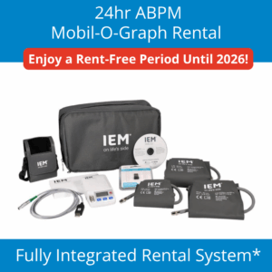 24hr Ambulatory Blood Pressure Monitor – Mobil-O-Graph – Quarterly Rental