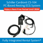 Schiller Cardiovit CS-104 PC Based Resting ECG System - Quarterly Rental